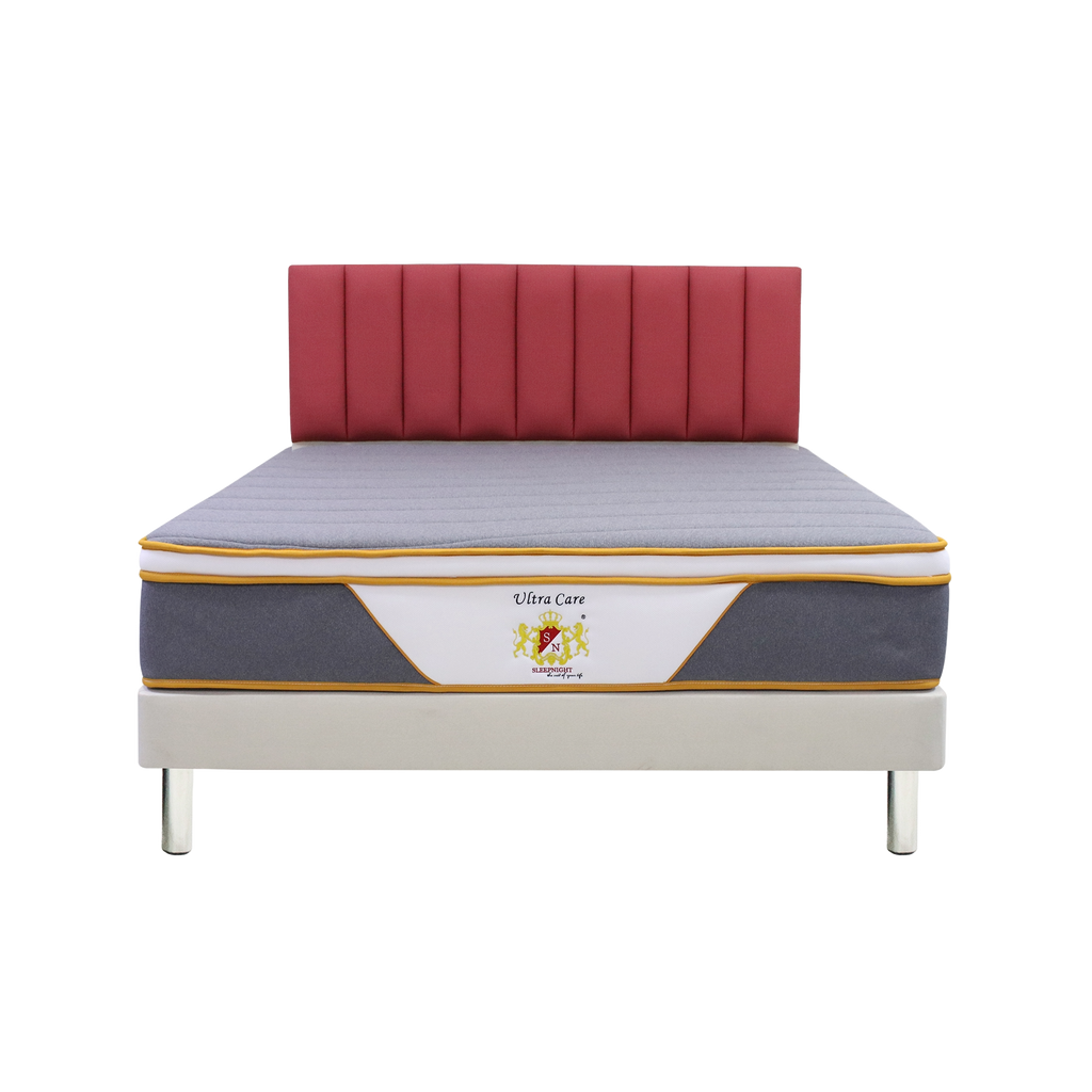 SLEEPNIGHT Ultra Care ( 10″) – 100% Natural Latex/ Euro Top/ Orthopaedic Individual Pocket Spring/ Firm