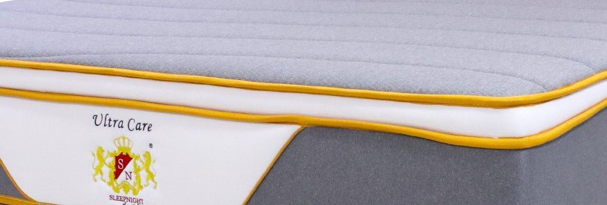 SLEEPNIGHT Ultra Care ( 10″) – 100% Natural Latex/ Euro Top/ Orthopaedic Individual Pocket Spring/ Firm